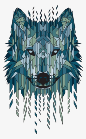 Geometric Wolf - Geometric Wolf Transparent #2154246