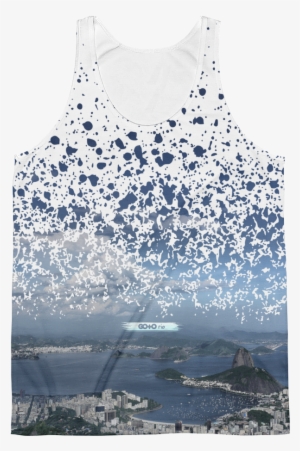 Guanabara Bay Paint Splatter Vest - Botafogo Beach #2154396