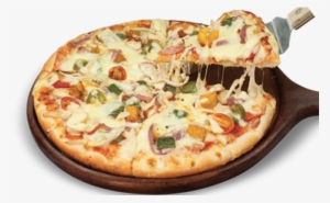 Pephn 3 Double Cheese Veggie - Pizza Png #2154512