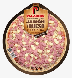 Thin-base Ham & Cheese Pizza - Palacios Alimentacion #2154650