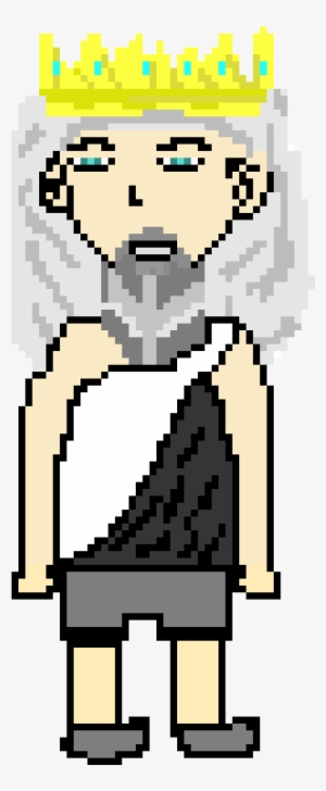 Zeus Pixel Art-donya - Cartoon #2155395
