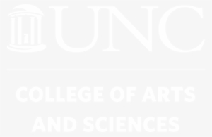 Unc College Of Arts & Sciences Vertical Logo In White - Unc College #2155529