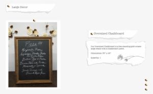 Oversized Chalkboard » The Salvage Snob - Blackboard #2155886