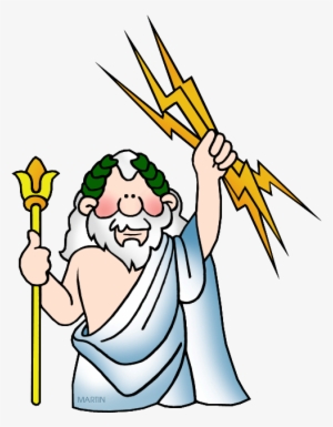 Zeus / Jupiter - Ancient Greece Clip Art #2156232