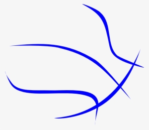 Blue Outline Clip Art At Clker Com - Transparent Background Basketball Png #2156755