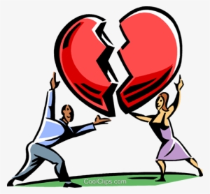 Couple Putting A Heart Back Together Royalty Free Vector - Clip Art #2157150 Couple Putting A Heart Back Together Royalty Free Vector - Clip Art #2157150