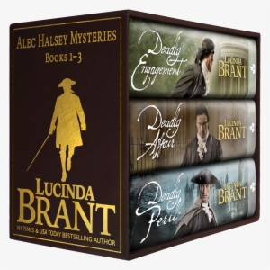 Alec Halsey Mysteries Box Lucinda Brant Float #2157982