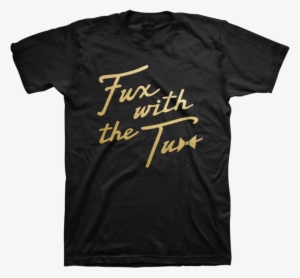 Fux With The Tux Gold Foil Tee - Discord Hypesquad Shirt #2158330
