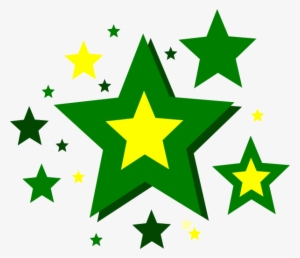 Stars Green Png #2158429
