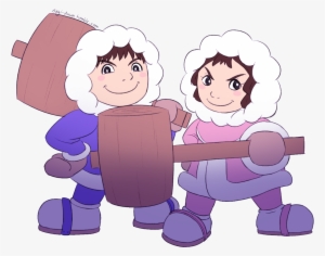 Ice Climbers Drawing For Successfully Wobbling My Boyfriend - Cartoon #2158473