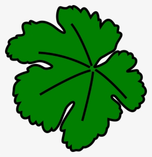 Green, Pumpkin, Grapes, Outline, Patricia, Leaf - Grapes Leaf Clip Art #2158523