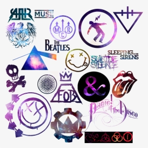 Band Logo Galaxy Edits By Mockingjayhallows7 - Transparent Band Logos Collage #2159419