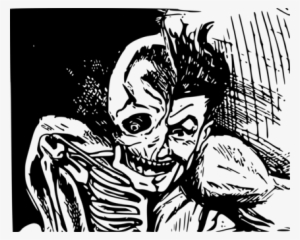 Cartoon Skull Drawing Bone Human Skeleton - Drawing Skull Men #2159797