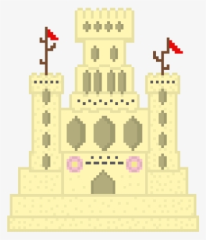 Sand Castle - Pixel Art #2160425
