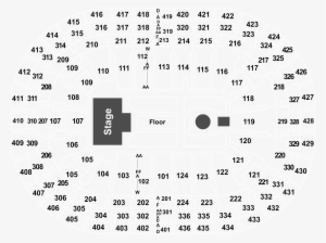 Legend - Centre Bell Section 114 Rangée H #2160761