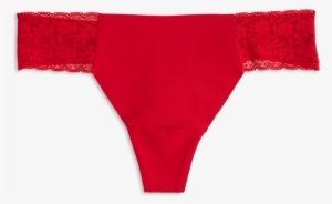 Thong Low Invisible Red - Panties #2161261