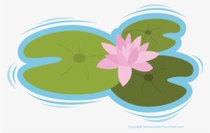 Single Clipart Lily Pad - Lilypad Clipart #2161368