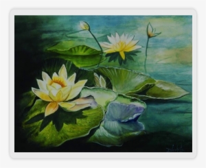 Fine Art Drawings & Paintings - Sacred Lotus #2161459
