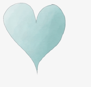 Light Blue Heart - Heart #2161605