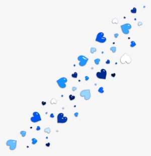 Png Hearts By Alexedits - Blue Hearts Png #2161779