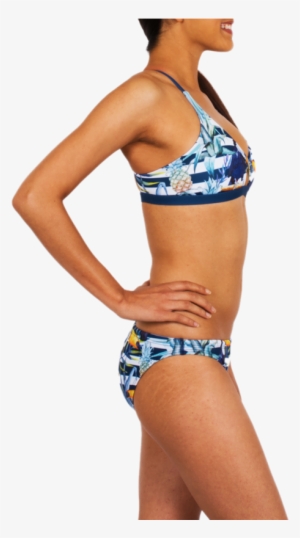 Toucan Do It Bikini Twist Top - Sari #2161834