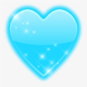 Share This Image - Голубое Сердце Пнг #2161854