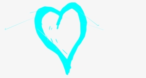 Aqua Heart Clip Art - Aqua Hearts #2162415