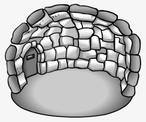 Secret Stone Igloo - Club Penguin Non Member Items #2163088