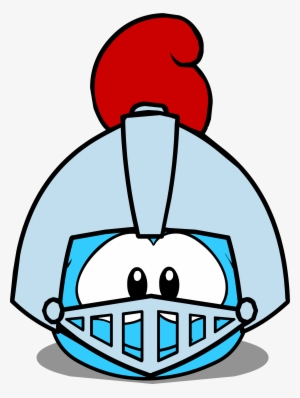 Puffle Hats Knight Helmet Id 81 Igloo - Club Penguin Puffles Hats Id #2163093