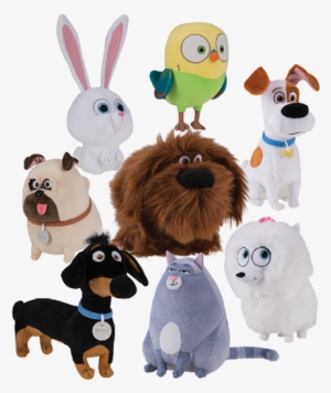7″ Secret Life Of Pets Assortment Dozen Action Enterprises - Secret Life Of Pets Plush Collection #2164450