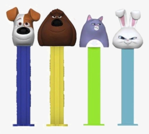 Pez The Secret Life Of Pets Collection Candy Dispenser - Pez Secret Life Of Pets #2164451