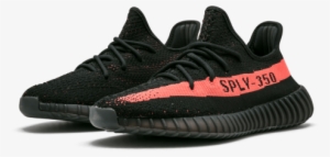 Boost 350 V2 Red Stripe Item No - Adidas Yeezy Png #2164492