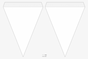 Medium Image - Pennant Banner Template Png - Free Transparent PNG ...