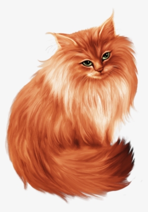 Garden Flames - Tubes Png Chat Roux #2165554