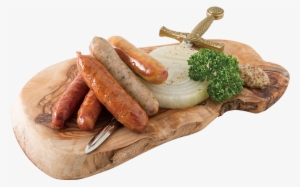 Ec Sausage Platter - Sausage On Plate Png #2165642