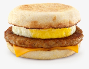Mcdonalds Sausage Mcmuffin With Egg - Sausage Mcmuffin With Egg #2165937