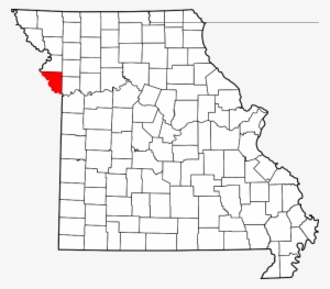 Map Of Missouri Highlighting Platte County - Polk County Missouri #2166040