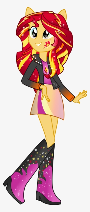 Image - Mlp Eg Rainbow Rocks Sunset Shimmer #2166251