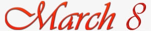 Transparent 8 March - Carmine #2166274