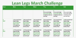 One Month Leg Challenge #2166737