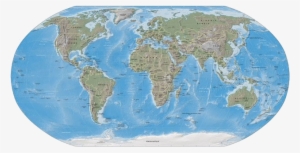 Physical World Transparent - Mauna Loa On A Map #2167066