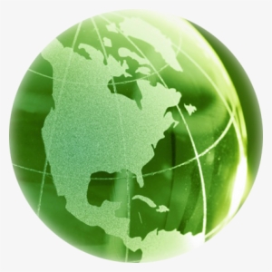 It - Green Globe Icon Png #2167540