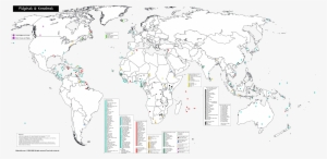 Pidgins And Creole Languages Exist In Many Areas Of - Transparent World Map Jpg #2167556
