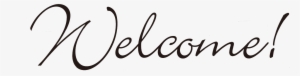 Welcome Png Black Picture Royalty Free Download - Welcome Png #2167852