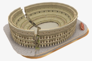 3d Jigsaw Puzzle - Cubicfun Roman Colosseum 3-d Puzzle #2168679