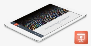 0 Is Presentation App Born For The Ipad - Ipad App Mockup Png #2168681