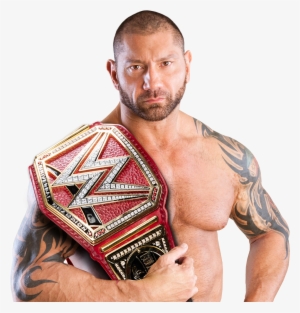Batista - Batista Wwe Champion Png #2168907