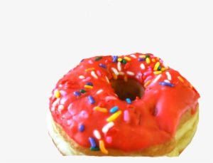 Red Doughnut - Cherry Iced Donuts #2170333