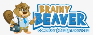 Brainy Beaver Computer & Design Services Picture Freeuse - Logo #2170363