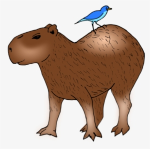 Capybara Vertebrate Drawing American Beaver Computer - Chiguiro Png #2170365